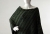 Eleganckie wełniane poncho w kolorze zielonym, oprószone złotem- womens green poncho / Knitwear Factory / Moda / Swetry i poncza