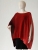 Cieniowane poncho wykonane z bawełny i akrylu, gotowe do wysyłki- colorful poncho / Knitwear Factory / Moda / Swetry i poncza