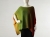 Kolorowe poncho wykonane z bawełny i akrylu, gotowe do wysyłki- colorful poncho / Knitwear Factory / Moda / Swetry i poncza