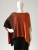 Kolorowe poncho wykonane z bawełny i akrylu, gotowe do wysyłki- colorful poncho / Knitwear Factory / Moda / Swetry i poncza