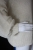 Ecru pulower wykonany z wełny merino i bawełny, gotowy do / Knitwear Factory / Moda / Swetry i poncza