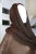 Brązowe poncho z otulaczem, wykonane z mohairu, gotowe do wysyłki- brown poncho / Knitwear Factory / Moda / Swetry i poncza
