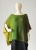 Kolorowe poncho z efektem ombre wykonane z bawełny- ombre poncho / Knitwear Factory / Moda / Swetry i poncza