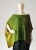 Kolorowe poncho z efektem ombre wykonane z bawełny- ombre poncho / Knitwear Factory / Moda / Swetry i poncza