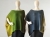 Knitwear Factory, Moda, Swetry i poncza, Kolorowe poncho z efektem ombre wykonane z bawełny- ombre poncho