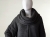 Melanżowy szary krótki kardigan wykonany z merino extra fine, moheru oraz bawełny z otulaczem- womens sweater / Knitwear Factory / Moda / Swetry i poncza