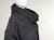 Melanżowy szary krótki kardigan wykonany z merino extra fine, moheru oraz bawełny z otulaczem- womens sweater / Knitwear Factory / Moda / Swetry i poncza