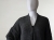 Melanżowy szary krótki kardigan wykonany z merino extra fine, moheru oraz bawełny z otulaczem- womens sweater / Knitwear Factory / Moda / Swetry i poncza