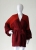 Czerwony kardigan wykonany z wełny i moheru- womens cardigan / Knitwear Factory / Moda / Swetry i poncza