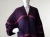 Fioletowy kardigan wykonany z alpaki, jedwabiu, merino i moheru, gotowy do wysyłki- purple cardigan / Knitwear Factory / Moda / Swetry i poncza