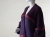 Fioletowy kardigan wykonany z alpaki, jedwabiu, merino i moheru, gotowy do wysyłki- purple cardigan / Knitwear Factory / Moda / Swetry i poncza