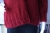 Czerwony krótki kardigan wykonany z bawełny i wełny, gotowy do wysyłki- womens sweater / Knitwear Factory / Moda / Swetry i poncza