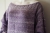 Lawendowy pulower wykonany z bawełny i lnu, gotowy do wysyłki- lavender pullover / Knitwear Factory / Moda / Swetry i poncza