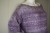 Lawendowy pulower wykonany z bawełny i lnu, gotowy do wysyłki- lavender pullover / Knitwear Factory / Moda / Swetry i poncza