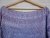 Lawendowy pulower wykonany z bawełny i lnu, gotowy do wysyłki- lavender pullover / Knitwear Factory / Moda / Swetry i poncza