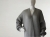Długi szary kardigan wykonany z bawełny i wełny, gotowy do wysyłki- gray sweater / Knitwear Factory / Moda / Swetry i poncza