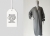 Długi szary kardigan wykonany z bawełny i wełny, gotowy do wysyłki- gray sweater / Knitwear Factory / Moda / Swetry i poncza