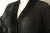 Czarny ażurowy kardigan z efektem "bling-bling" z bawełny tasiemkowej- black cotton cardigan / Knitwear Factory / Moda / Swetry i poncza