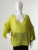 Kanarkowy pulower z moheru z cekinami- womens pullover / Knitwear Factory / Moda / Swetry i poncza