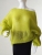 Kanarkowy pulower z moheru z cekinami- womens pullover / Knitwear Factory / Moda / Swetry i poncza