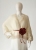 Ecru krótki kardigan, wykonany z kid moheru i merino superwash, gotowy do wysyłki- wedding cardigan / Knitwear Factory / Moda / Swetry i poncza