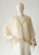 Ecru krótki kardigan, wykonany z kid moheru i merino superwash, gotowy do wysyłki- wedding cardigan / Knitwear Factory / Moda / Swetry i poncza