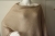 Beżowe poncho z jedwabnego moheru- silk poncho / Knitwear Factory / Moda / Swetry i poncza