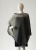 Szare poncho z moheru- mohair poncho / Knitwear Factory / Moda / Swetry i poncza