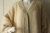 Beżowy szal z alpaki, jedwabiu i wełny- alpaca and silk scarf / Knitwear Factory / Moda / Swetry i poncza