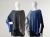 Poncho z efektem ombre wykonane z bawełny- ombre poncho / Knitwear Factory / Moda / Swetry i poncza