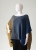 Poncho z bawełny z efektem ombre- cotton poncho / Knitwear Factory / Moda / Swetry i poncza
