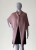 Różowa chusta z wełny merino- merino shawl / Knitwear Factory / Moda / Szale i chusty