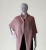 Różowa chusta z wełny merino- merino shawl / Knitwear Factory / Moda / Szale i chusty