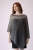 Knitwear Factory, Moda, Swetry i poncza, Szare poncho z moheru- mohair poncho