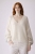 Knitwear Factory, Moda, Swetry i poncza, Ślubny biały pulower z moheru z cekinami- wedding pullover
