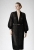 Knitwear Factory, Moda, Swetry i poncza, Czarny ażurowy kardigan z efektem "bling-bling" z bawełny tasiemkowej- black cotton cardigan