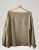 Pulower wykonany z bawełny i lnu, gotowy do wysyłki- linen pullover / Knitwear Factory / Moda / Swetry i poncza