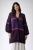 Fioletowy kardigan wykonany z alpaki, jedwabiu, merino i moheru, gotowy do wysyłki- purple cardigan / Knitwear Factory / Moda / Swetry i poncza