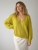 Knitwear Factory, Moda, Swetry i poncza, Zielony pulower wykonany z organicznej bawełny, gotowy do wysyłki