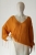 Pulower w odcieniu dyniowym, wykonany z organicznej bawełny- gotowy do wysyłki / Knitwear Factory / Moda / Swetry i poncza