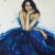 Anna Zawadzka-Dziuda, Dekoracja Wnętrz, Obrazy, Blue Dress