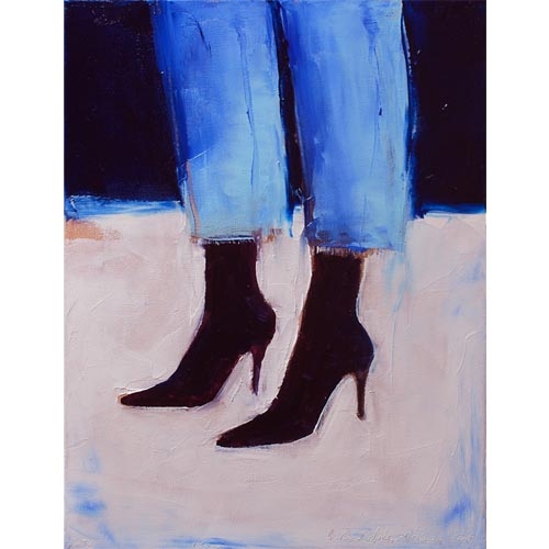 Blue jeans / Anna Zawadzka-Dziuda / Dekoracja Wnętrz / Obrazy