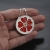 Mini sakura - ażurowy wisiorek ze srebra / Sztuk Kilka / Biżuteria / Wisiory