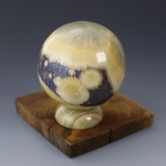 Porcelanowa Krystaliczna Kula - "Seria Obce Planety" #004