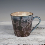 PORCELANOWY KUBEK TRAPEZ- "Lavender" -350ml