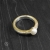 Srebrny pierścionek z perłą / Toros Design / Biżuteria / Pierścionki