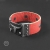 Bransoleta srebro i skóra  / Toros Design / Biżuteria / Bransolety