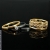 Malina Skulska, Biżuteria, Komplety, Zestaw czterech pierścionków