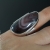 Okazały pierścień z agatem Botswana  / Malina Skulska / Biżuteria / Pierścionki