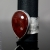 Pierścień z czerwonym agatem koronkowym  / Malina Skulska / Biżuteria / Pierścionki